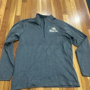 Lululemon logo half zip pullover